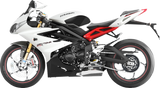 STOMPGRIP 55-10-0078B Tank Grips - Volcano - Black - Triumph - Daytona/Street '13-'25 | Street