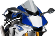 Puig Hi-Tech Parts 7648H Race Windscreen - 13-1/4" - Smoke - YZF-R1 | Street