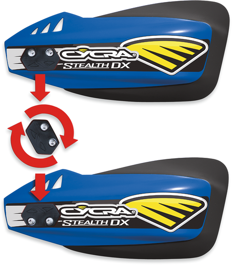 Cycra 1CYC-0025-62X Stealth DX Racer Pack - Blue | Off-Road