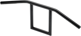 BILTWELL 1" Handlebar - Window - Black 6006-2016