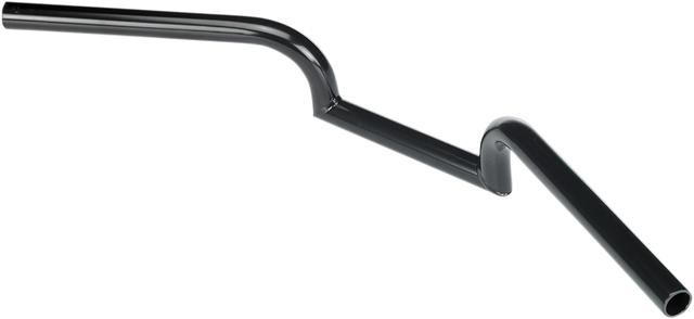 BILTWELL 1" Handlebar - Mustache - Black 6013-2016