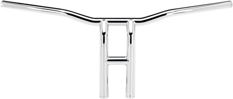BILTWELL 1" T-Bar- Tyson XL - Pullback - 12" - TBW - Chrome 6262-1055