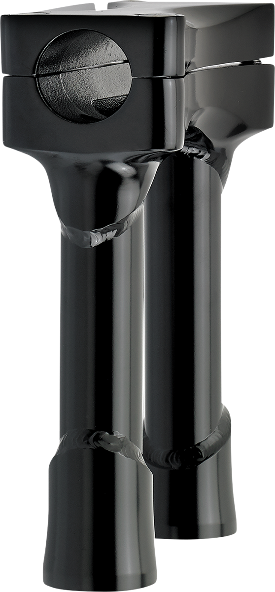 BILTWELL Murdock O/S Risers - 6" - Black 6413-201-06