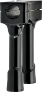 BILTWELL Murdock O/S Risers - 6" - Black 6413-201-06