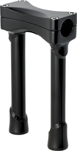 BILTWELL Murdock O/S Risers - 8" - Black 6413-201-08