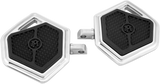 PERFORMANCE MACHINE (PM) Passenger Floorboards - Superlight - Chrome 0036-1018-CH