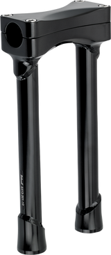BILTWELL Murdock O/S Risers - 10" - Black 6413-201-10