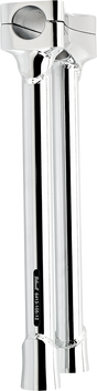 BILTWELL Murdock O/S Risers - 12" - Chrome 6413-105-12
