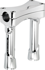 BILTWELL Murdock O/S Risers - 6" - Chrome 6413-105-06