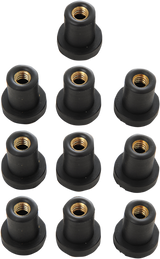 DRAG SPECIALTIES Nuts - Well - 1/4-20 - 10-Pack 62309