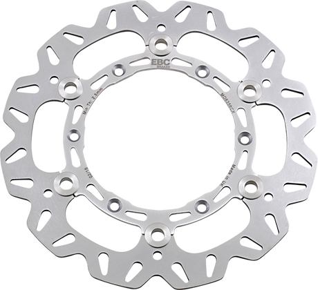 EBC CX Extreme Motocross Brake Rotors, Front Left - MD6356CX (Yamaha YZ125 / Honda CRF250L 2001–2020)