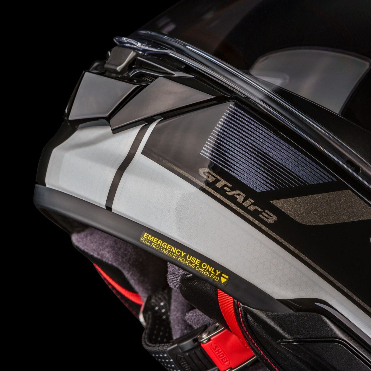 Shoei GT-Air 3 Scenario Full-Face Motorcycle Helmet | Internal Sun Visor, Multi-Density EPS & Touring Ventilation