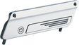 DRAG SPECIALTIES Saddlebag Latch Insert - Chrome - FLT/FLH '99-'13 720022-BC3H - Cycle City Outdoors