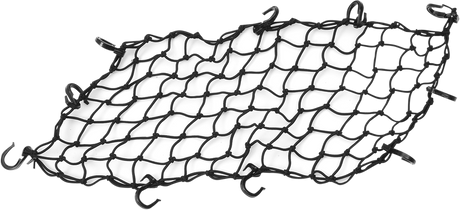 Powertye Mfg. 50302 Cargo Net - Adjustable - 15" x 30" - Black | Adventure/ATV/UTV