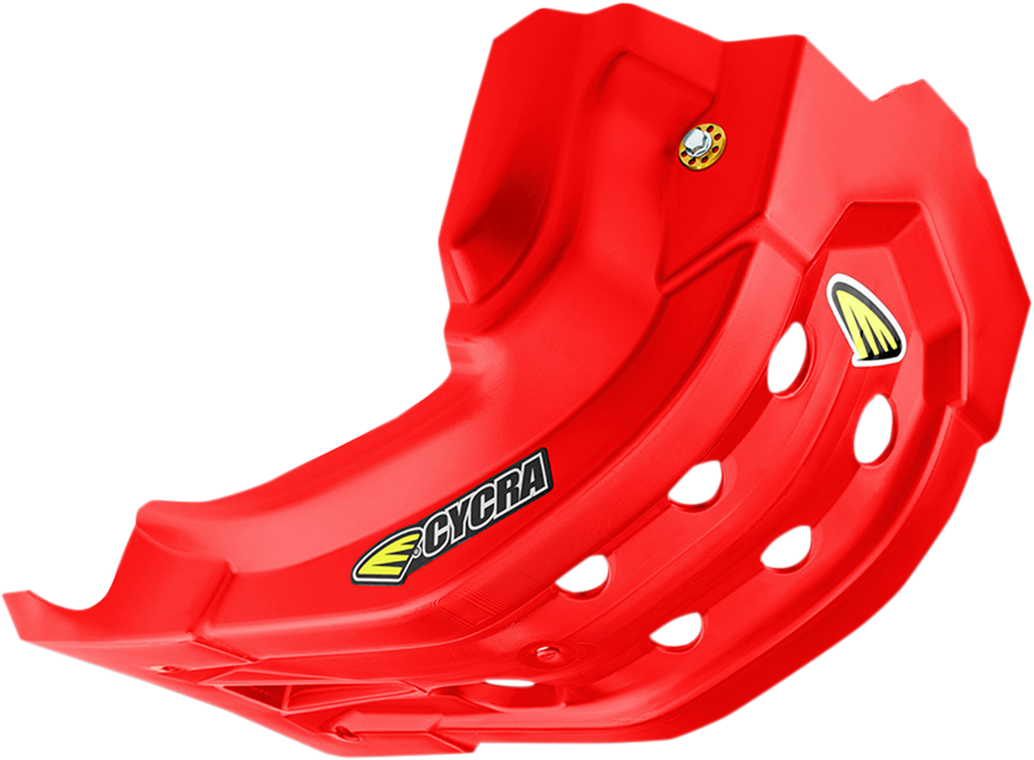 Cycra 1CYC-6231-32 Skid Plate - Red | Off-Road