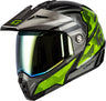 GMAX MD-74 Striker Modular Adventure Helmet | Clear & Mirrored Shields