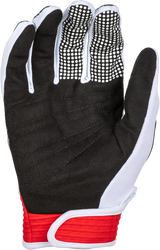 Youth F 16 Gloves Black/Red/White Y3xs - Cycle City Outdoors