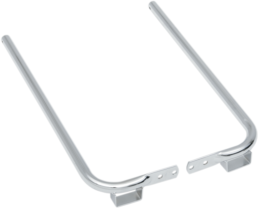DRAG SPECIALTIES Saddlebag Support Brackets - Chrome - FL '93-'08 S77-0136 - Cycle City Outdoors