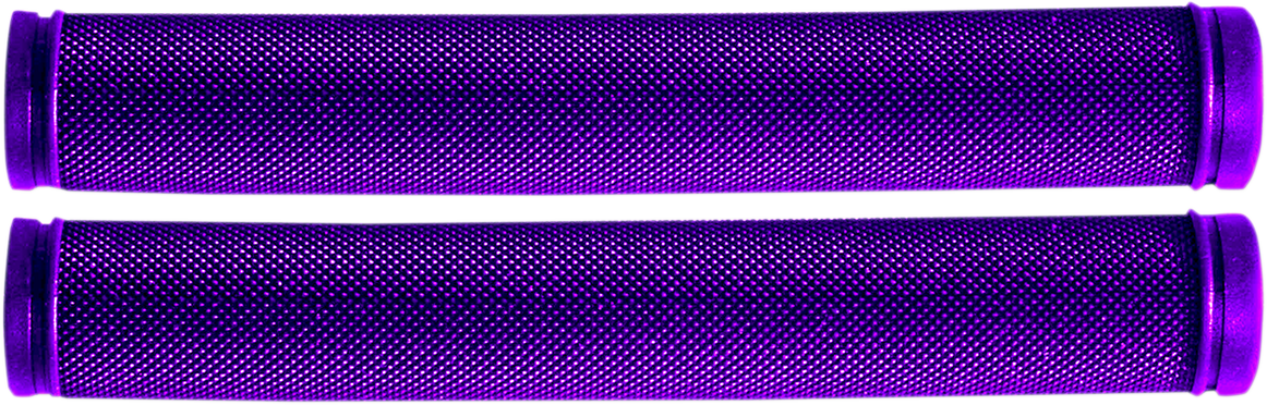 RACE SHOP INC. G-7 PURPLE Rubber Grips - 7" - Ultra-Tacky Comfort