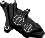 PERFORMANCE MACHINE (PM) 4-Piston Caliper - Front Left - Contrast Cut* - 11.5" 0053-2919-BM