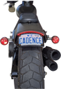 Custom Dynamics LED Taillight with Turn Signal - Smoke CD-FATBOB-S - Cycle City Outdoors