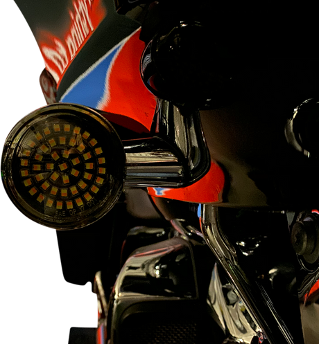Custom Dynamics Amber/White LED Turn Signal Inserts GEN-4-AW-1157 - Cycle City Outdoors