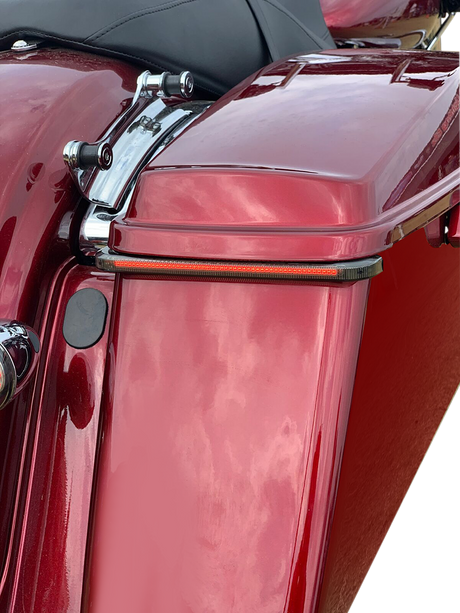 Custom Dynamics Saddlebag Lights - Smoke Lens CD-LPSEQ-BCM4-S - Cycle City Outdoors
