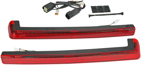 Custom Dynamics LED Run/Brake/Turn Tour-Pak? Arms - Red Lens - 14+ PB-TP-ARM-14R - Cycle City Outdoors