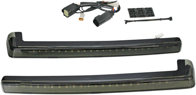 Custom Dynamics LED Run/Brake/Turn Tour-Pak? Arms - Smoke Lens - 14+ PB-TP-ARM-14S - Cycle City Outdoors