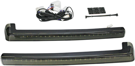 Custom Dynamics LED Run/Brake/Turn Tour-Pak? Arms - Smoke Lens - '06-'13 PB-TP-ARM-TPCS - Cycle City Outdoors