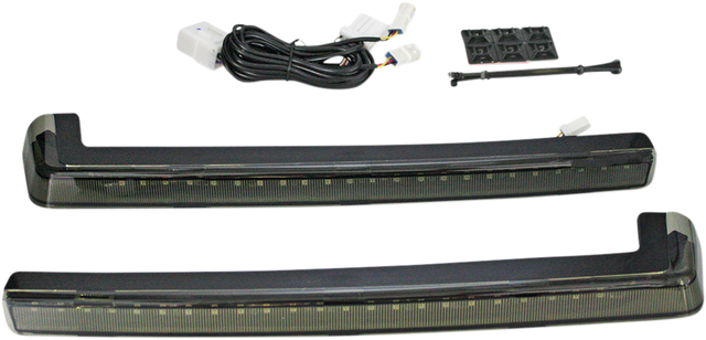 Custom Dynamics LED Run/Brake Tour-Pak? Arms - Smoke Lens - '06-'13 PB-TP-ARM-13S - Cycle City Outdoors
