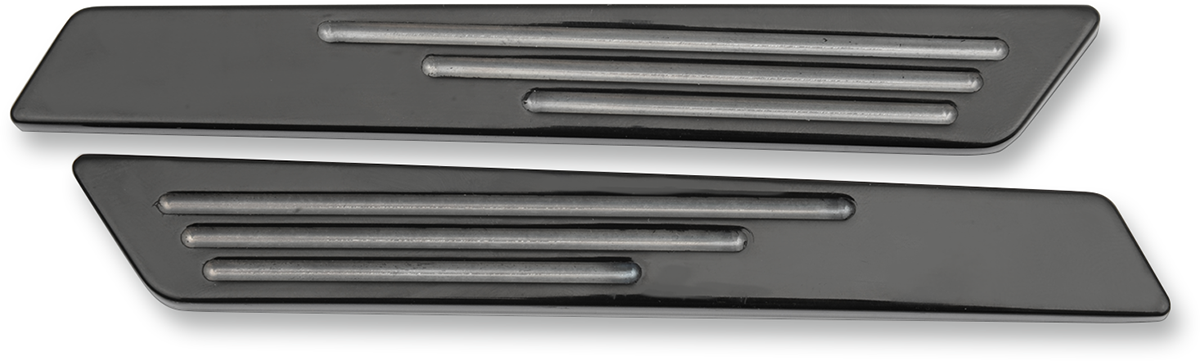 DRAG SPECIALTIES Saddlebag Hinge Inserts - Black - FL '14-'22 3501-0963