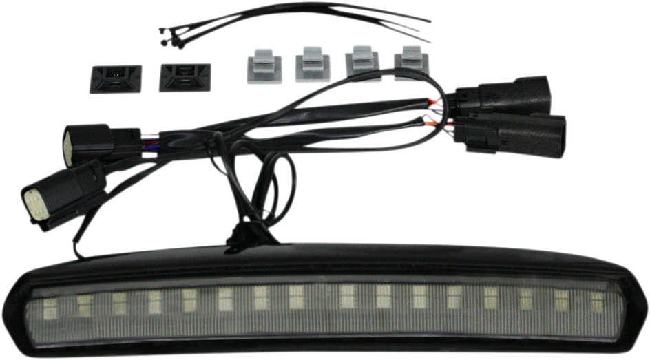 Custom Dynamics Tour Pack Lid Light - Black/Smoke CD-TP-LID-BS - Cycle City Outdoors