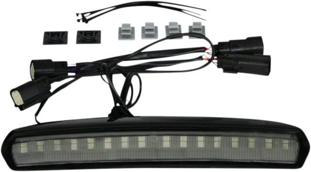 Custom Dynamics Tour Pack Lid Light - Black/Smoke CD-TP-LID-BS - Cycle City Outdoors