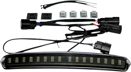 Custom Dynamics Tour Pack Lid Light - Chrome/Smoke CD-TP-LID-CS - Cycle City Outdoors