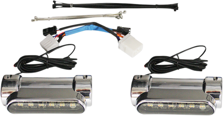 Custom Dynamics Engine Guard Light - '97-'13 FLH - Chrome CD-CB-AW-HD-C - Cycle City Outdoors