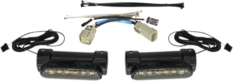 Custom Dynamics Engine Guard Light - Triglide - Black CD-CB-AW-TKE-B - Cycle City Outdoors