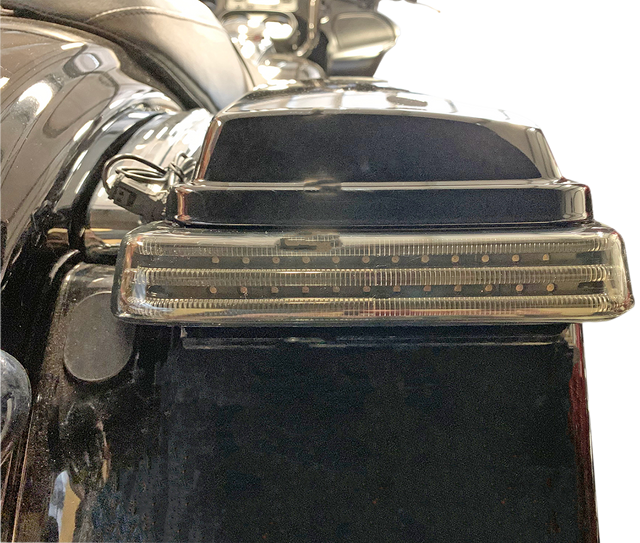 Custom Dynamics Saddlebag LED Lights - Sequential - Black/Smoke PB-SBSEQ-HD-BS - Cycle City Outdoors