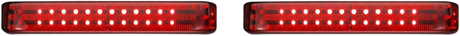 Custom Dynamics Saddlebag LED Lights - Sequential - Black/Red PB-SBSEQ-SS6-BR - Cycle City Outdoors