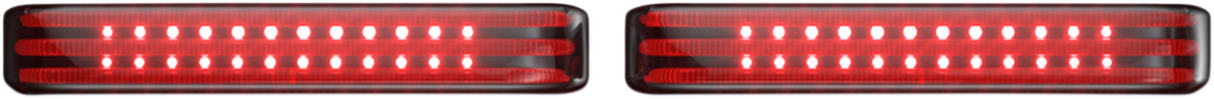 Custom Dynamics Saddlebag LED Lights - Sequential - Black/Smoke PB-SBSEQ-SS6-BS - Cycle City Outdoors