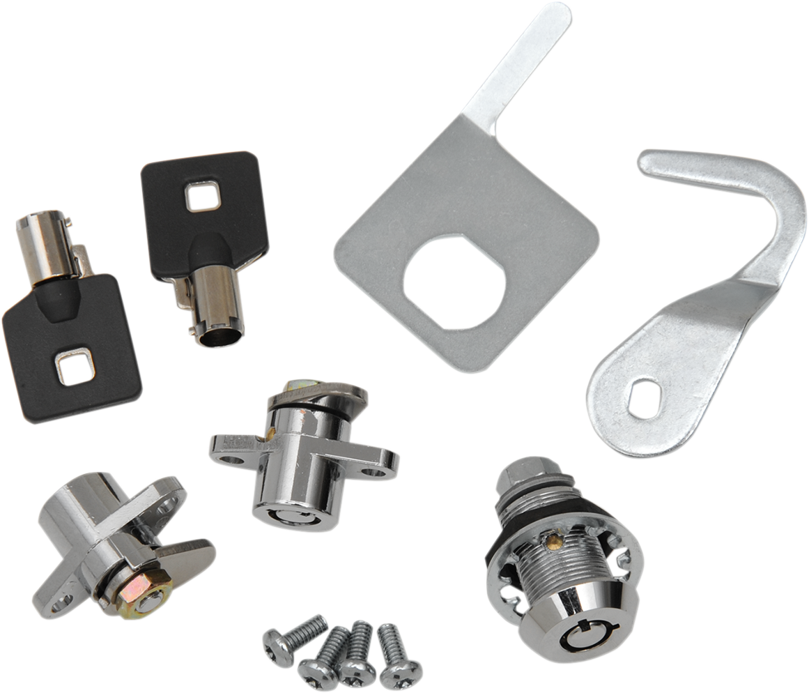 DRAG SPECIALTIES Saddlebag and Tour-Pak? Lock Kit S77-0145/7-AD