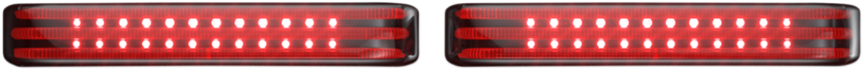 Custom Dynamics Saddlebag LED Lights - Sequential - Chrome/Smoke PB-SBSEQ-SS6-CS - Cycle City Outdoors
