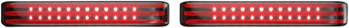 Custom Dynamics Saddlebag LED Lights - Sequential - Chrome/Smoke PB-SBSEQ-SS8-CS - Cycle City Outdoors