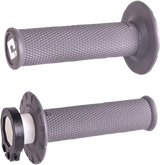 ODI Grips - Lock-On - No Waffle - Graphite H36NWH