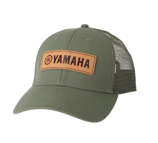 Yamaha Adventure Curved Bill Hat | Green | Adult | One Size Adjustable