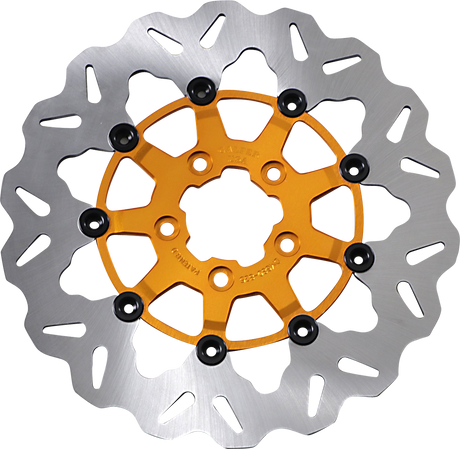 GALFER Front Wave? Rotor - Gold Center DF835CW-G - Cycle City Outdoors