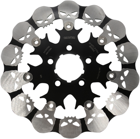 GALFER Skull Rear Rotor - Floating Mount DF681FRH - Cycle City Outdoors