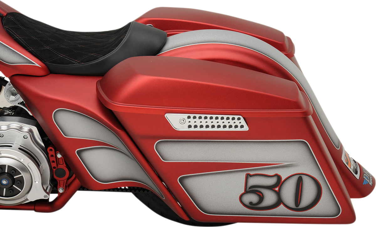 DRAG SPECIALTIES Extended Saddlebag - Left - FL '14-'24 MTBY-1183