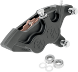 PERFORMANCE MACHINE (PM) 4-Piston Caliper - Front Right - Black Ops* - 11.5" 0053-2920-SMB