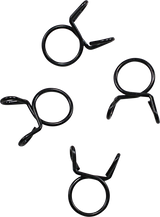 ALL BALLS Refill Kit - Wire Clamp - Black - 4-Pack FS00054